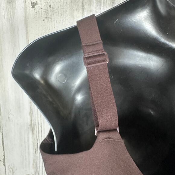 Cacique 40H Brown No-Wire Bra MSRP $50 Comfort Bliss Lightly Lined - Picture 4 of 5
